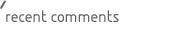 new comments